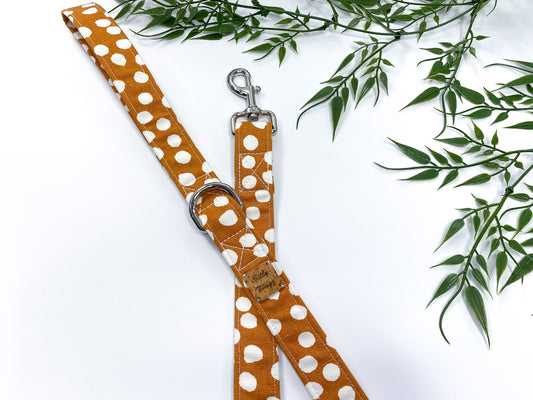 Mustard Polka Dot Lead