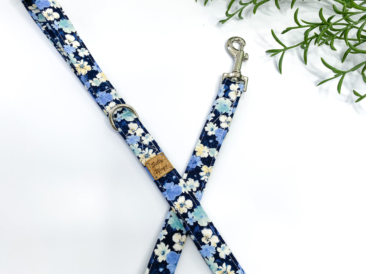 Blue Floral Lead